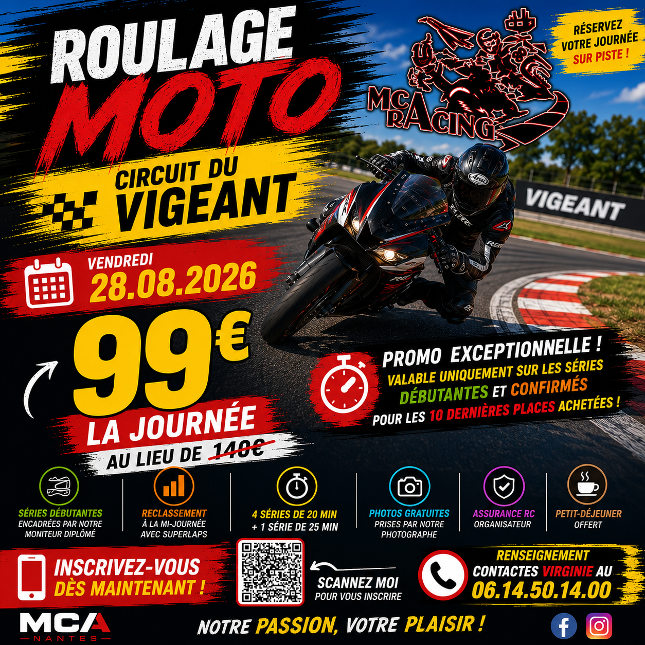 Affiche dernière promo Vigeant